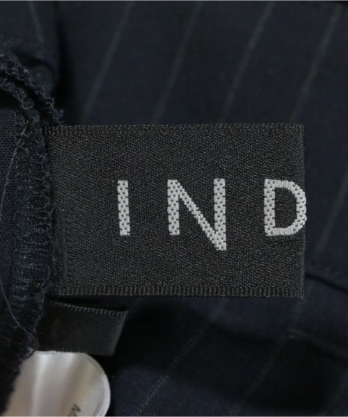 INDIVI（インディヴィ）スラックス 紺 サイズ:36(S位) レディース/2200657197056