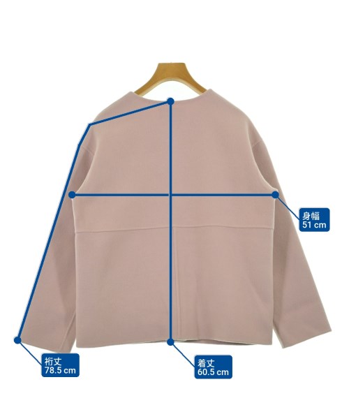 INDIVI（インディヴィ）ブルゾン ピンク サイズ:38(M位) レディース/2200646406015