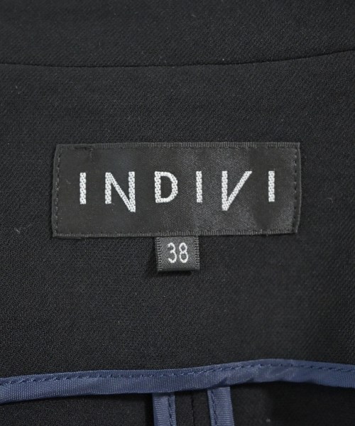 INDIVI（インディヴィ）カジュアルジャケット 黒 サイズ:38(M位) レディース/2200646406091