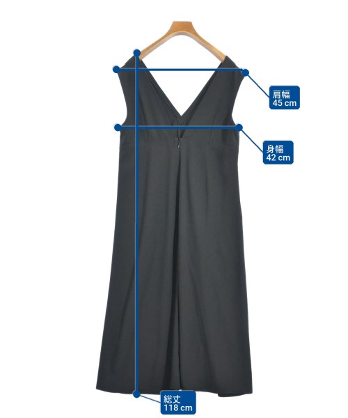 INDIVI（インディヴィ）ワンピース 黒 サイズ:36(S位) レディース/2200646406138