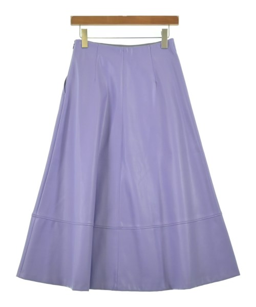 INDIVI（インディヴィ）ロング・マキシ丈スカート 紫 サイズ:38(M位) レディース/2200646406251