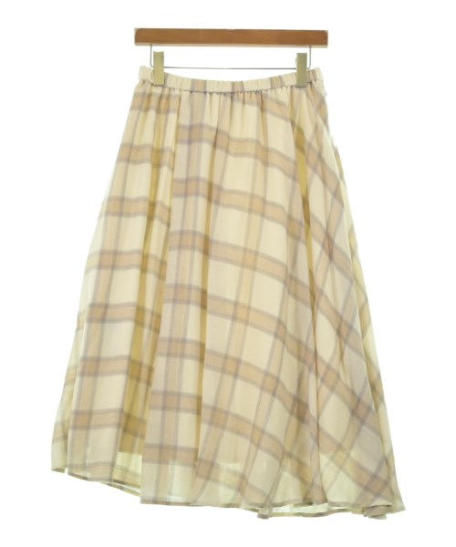 INDIVI（インディヴィ）ロング・マキシ丈スカート ベージュ サイズ:38(M位) レディース/2200646406275