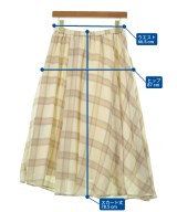 INDIVI（インディヴィ）ロング・マキシ丈スカート ベージュ サイズ:38(M位) レディース/2200646406275