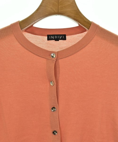 INDIVI（インディヴィ）カーディガン オレンジ サイズ:38(M位) レディース/2200646406800