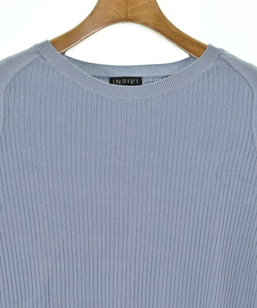 INDIVI（インディヴィ）ニット・セーター 青 サイズ:38(M位) レディース/2200646406817