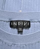 INDIVI（インディヴィ）ニット・セーター 青 サイズ:38(M位) レディース/2200646406817