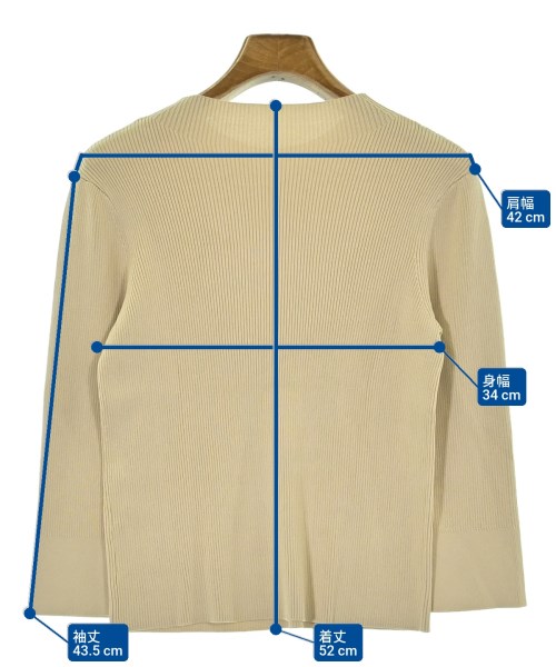 INDIVI（インディヴィ）ニット・セーター ベージュ サイズ:36(S位) レディース/2200646406886