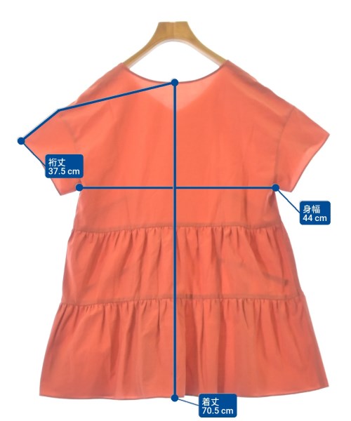 INDIVI（インディヴィ）ブラウス オレンジ サイズ:38(M位) レディース/2200650610019