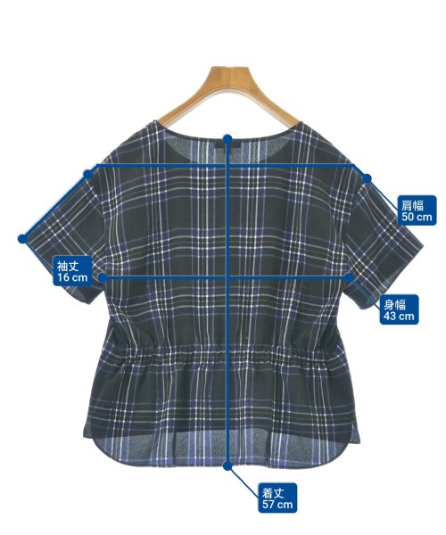 INDIVI（インディヴィ）ブラウス 黒 サイズ:38(M位) レディース/2200650610071