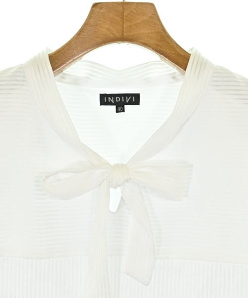 INDIVI（インディヴィ）ブラウス 白 サイズ:40(L位) レディース/2200650610231