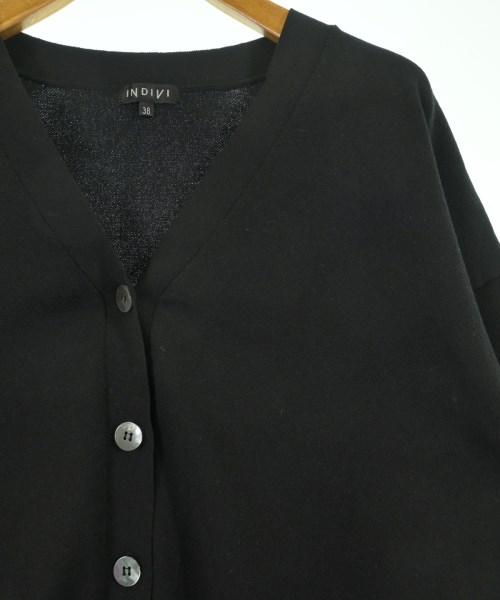 INDIVI（インディヴィ）カーディガン 黒 サイズ:38(M位) レディース/2200650610248