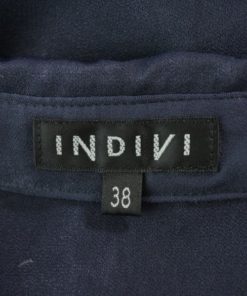INDIVI（インディヴィ）カジュアルシャツ 紺 サイズ:38(M位) レディース/2200651745109