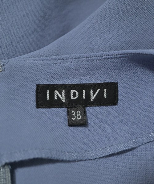 INDIVI（インディヴィ）ブラウス 青 サイズ:38(M位) レディース/2200657419097