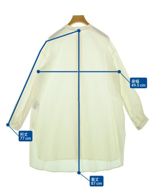 INDIVI（インディヴィ）カジュアルシャツ 白 サイズ:38(M位) レディース/2200657419141