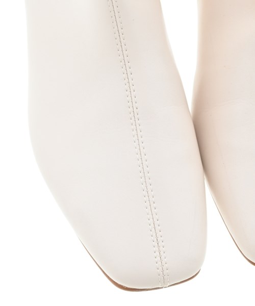 INDIVI（インディヴィ）ブーツ ベージュ サイズ:24.5cm レディース/2200657419240