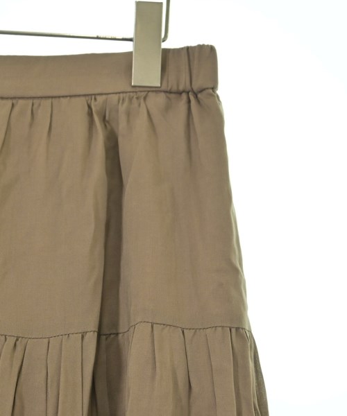 INDIVI（インディヴィ）ロング・マキシ丈スカート 茶 サイズ:11(L位) レディース/2200650829022