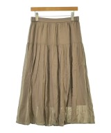 INDIVI（インディヴィ）ロング・マキシ丈スカート 茶 サイズ:11(L位) レディース/2200650829022