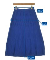 INDIVI（インディヴィ）ロング・マキシ丈スカート 青 サイズ:38(M位) レディース/2200656050031