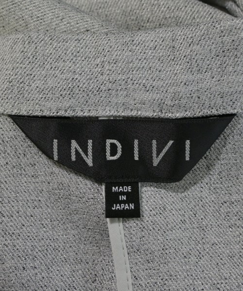 INDIVI（インディヴィ）テーラードジャケット グレー サイズ:38(M位) レディース/2200656673049