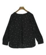 INDIVI（インディヴィ）ブラウス 黒 サイズ:05(XXS位) レディース/2200653245027