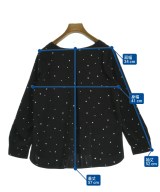 INDIVI（インディヴィ）ブラウス 黒 サイズ:05(XXS位) レディース/2200653245027