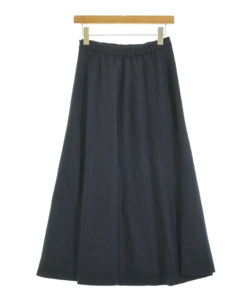 INDIVI（インディヴィ）ロング・マキシ丈スカート 紺 サイズ:38(M位) レディース/2200654995082