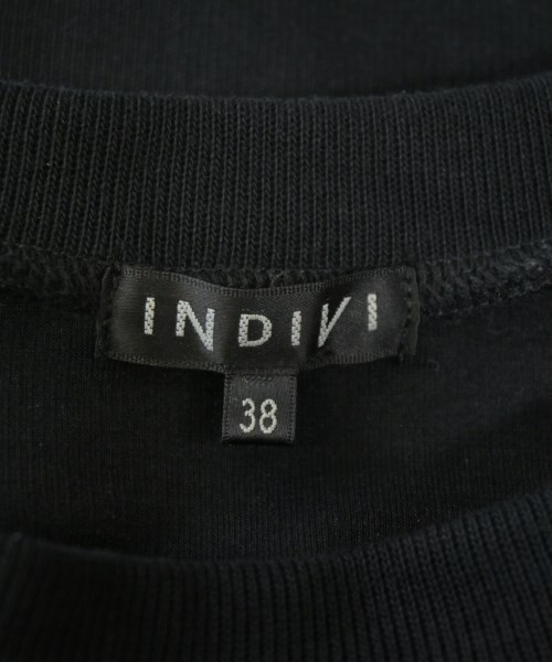 INDIVI（インディヴィ）Tシャツ・カットソー 黒 サイズ:38(M位) レディース/2200656511013