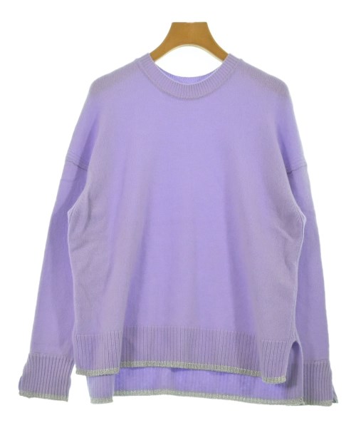 INDIVI(インディヴィ)ニット・セーター 紫 サイズ:38(M位)/2200656978113