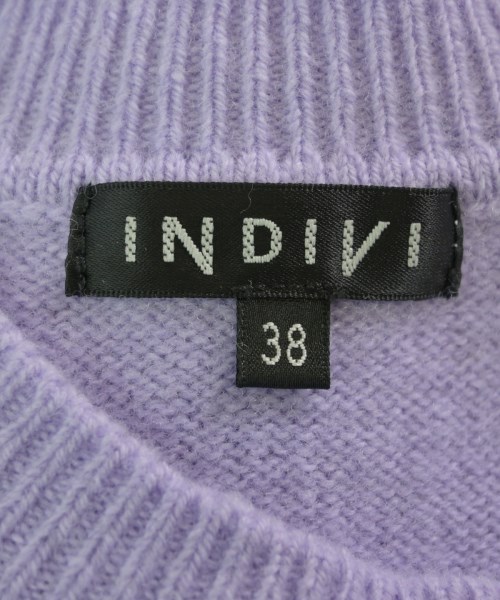 INDIVI（インディヴィ）ニット・セーター 紫 サイズ:38(M位) レディース/2200656978113