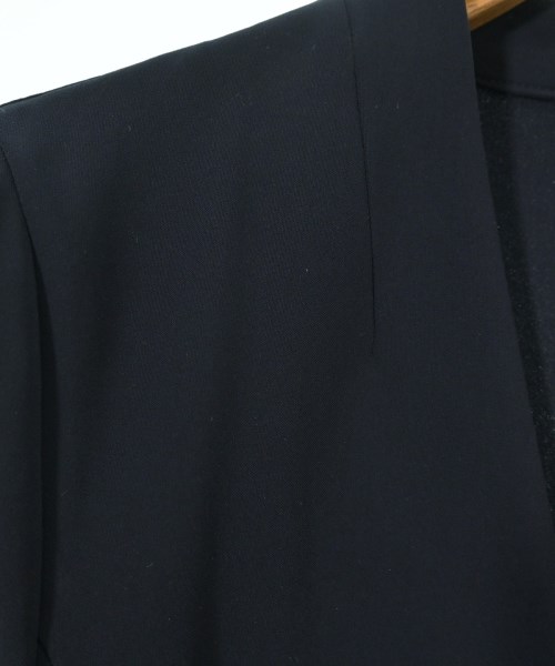 INDIVI（インディヴィ）ノーカラージャケット 紺 サイズ:38(M位) レディース/2200645140095