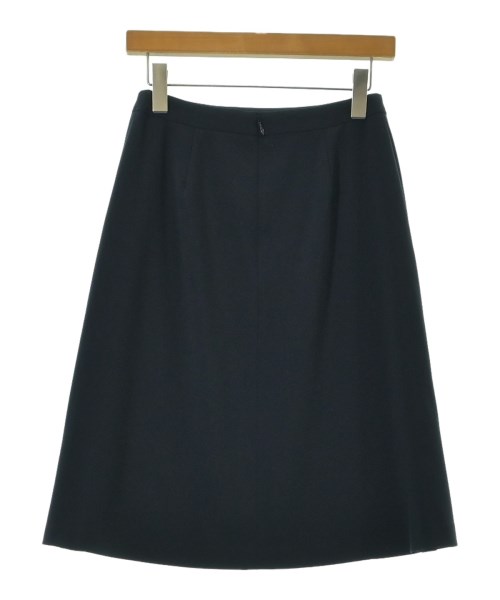 INDIVI（インディヴィ）ひざ丈スカート 紺 サイズ:38(M位) レディース/2200645140101