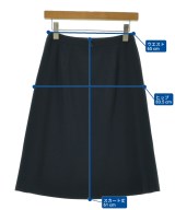 INDIVI（インディヴィ）ひざ丈スカート 紺 サイズ:38(M位) レディース/2200645140101