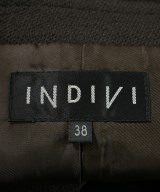 INDIVI（インディヴィ）カジュアルジャケット 茶 サイズ:38(M位) レディース/2200658836220