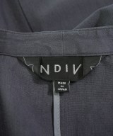 INDIVI（インディヴィ）ノーカラージャケット グレー サイズ:05(XXS位) レディース/2200656352043