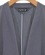 INDIVI（インディヴィ）ノーカラージャケット グレー サイズ:05(XXS位) レディース/2200656352043