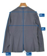 INDIVI（インディヴィ）ノーカラージャケット グレー サイズ:05(XXS位) レディース/2200656352043