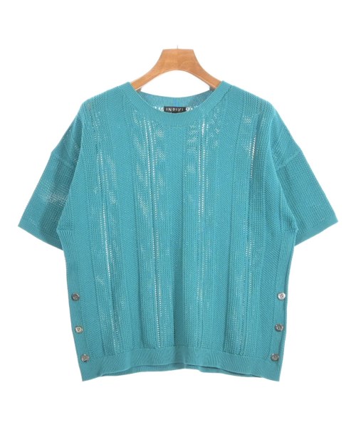 INDIVI(インディヴィ)ニット・セーター 緑 サイズ:38(M位)/2200656793082