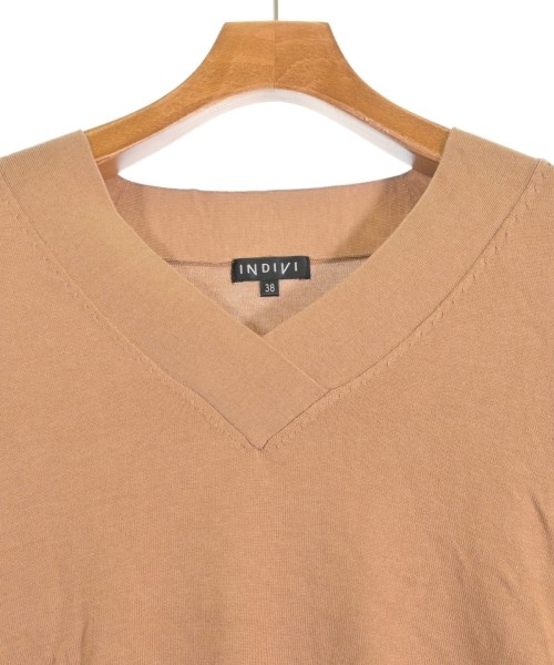 INDIVI（インディヴィ）ニット・セーター ベージュ サイズ:38(M位) レディース/2200656793099