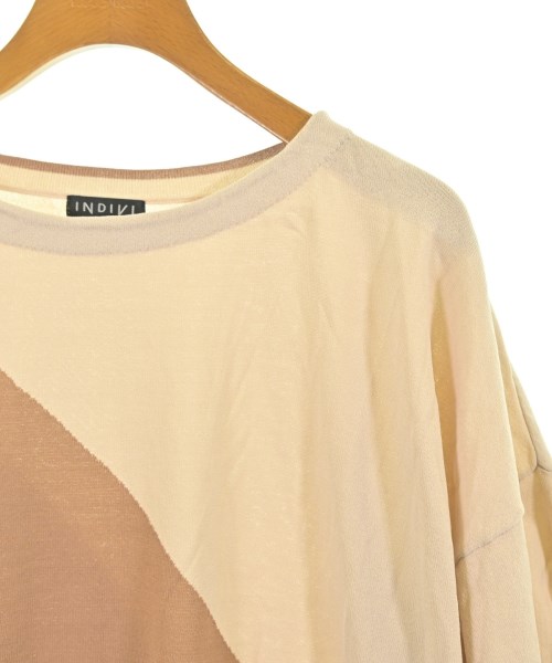 INDIVI（インディヴィ）ニット・セーター ベージュ サイズ:38(M位) レディース/2200656793136
