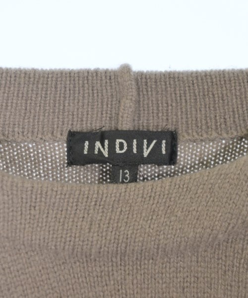 INDIVI（インディヴィ）ニット・セーター 茶 サイズ:13(XL位) レディース/2200658948077