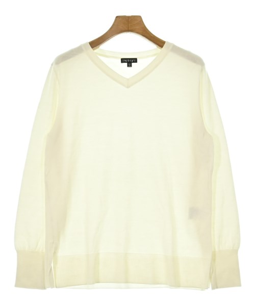 INDIVI(インディヴィ)ニット・セーター 白 サイズ:38(M位)/2200659476043