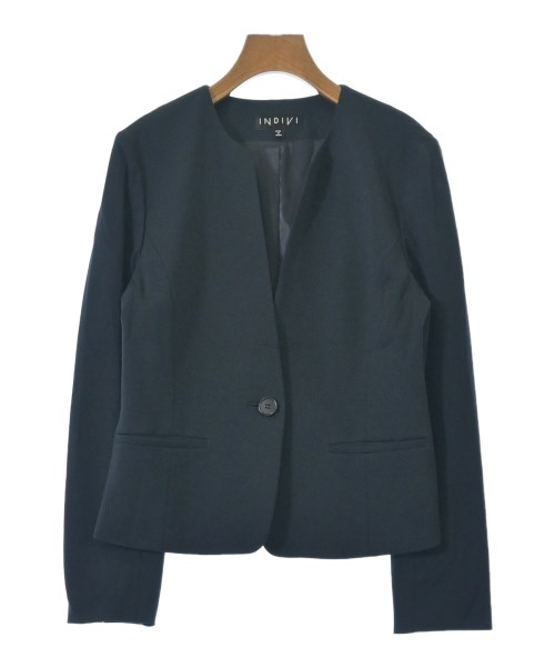 インディヴィ(INDIVI)のINDIVI ノーカラージャケット