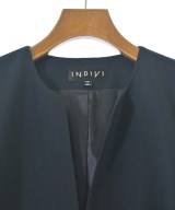 INDIVI（インディヴィ）ノーカラージャケット 紺 サイズ:40(L位) レディース/2200657924041