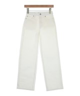 INDIVI（インディヴィ）デニムパンツ 白 サイズ:34(XS位) レディース/2200661905029