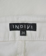 INDIVI（インディヴィ）デニムパンツ 白 サイズ:34(XS位) レディース/2200661905029
