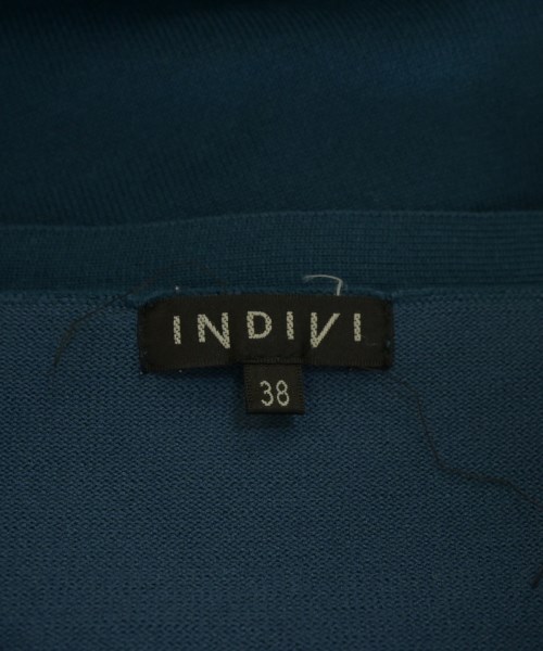 INDIVI（インディヴィ）ニット・セーター 青 サイズ:38(M位) レディース/2200705093040