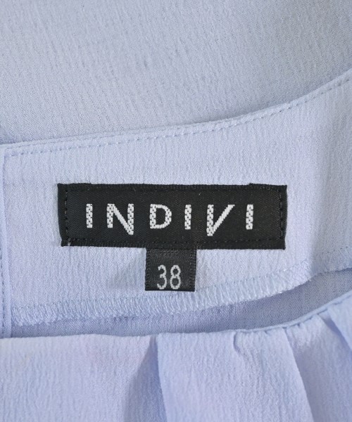 INDIVI（インディヴィ）カジュアルシャツ 青 サイズ:38(M位) レディース/2200711224254