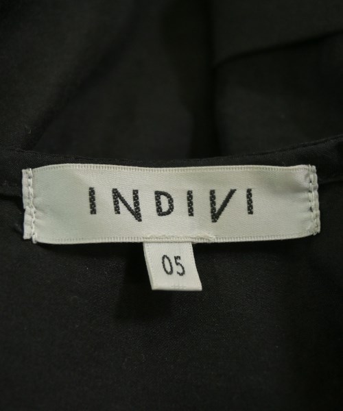 INDIVI（インディヴィ）ブラウス 黒 サイズ:05(XS位) レディース/2200708667071