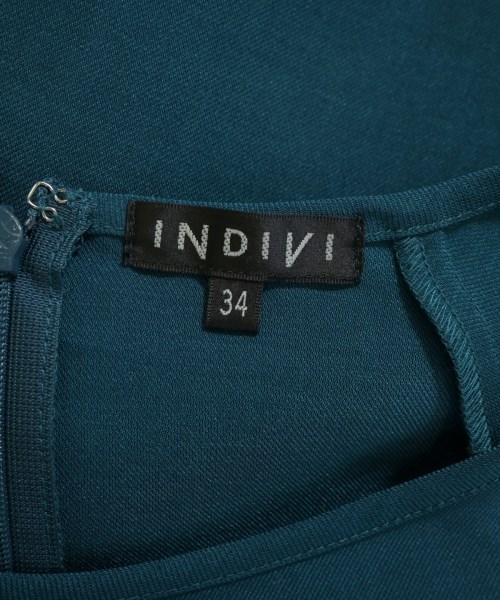 INDIVI（インディヴィ）ブラウス 緑 サイズ:34(XS位) レディース/2200709020073