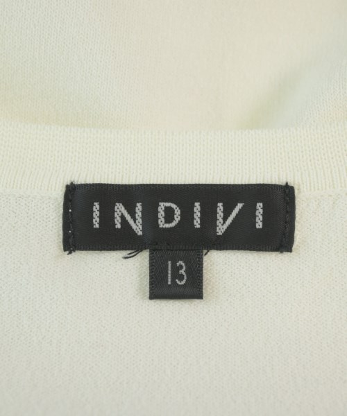 INDIVI（インディヴィ）カーディガン 白 サイズ:13(XL位) レディース/2200706952056